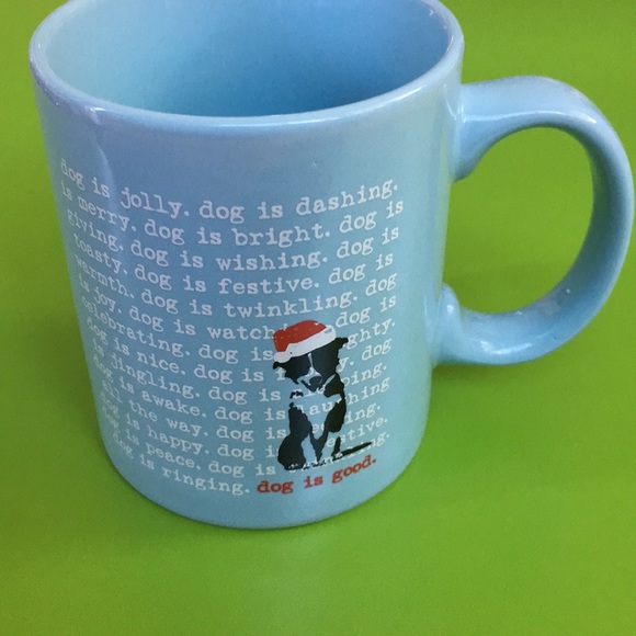 Coffee Cup Pup Santa Hat mug DOG IS GOOD puppy - Picture 8 of 8
